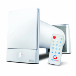 Ventoxx Harmony AeroMax с датчиком влажности, пульт ДУ, воздуховод 0,75 м